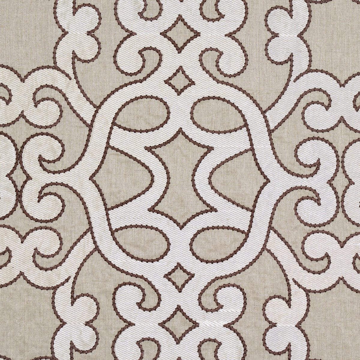 RICAMO IN LINO AMBOISE | GRIGIO
