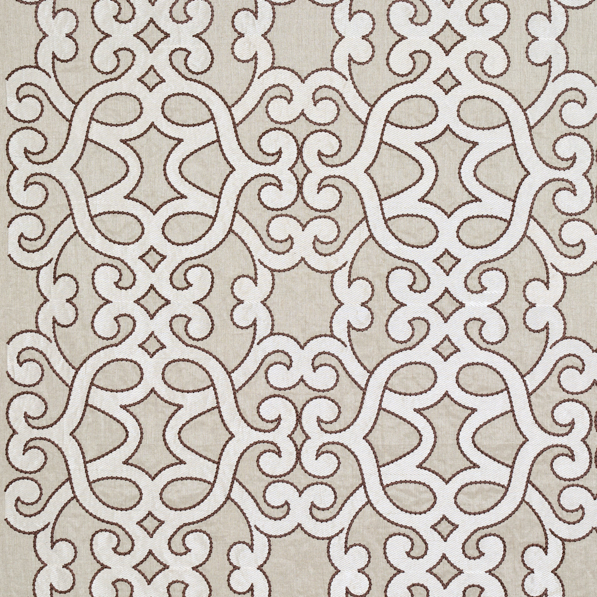 RICAMO IN LINO AMBOISE | GRIGIO