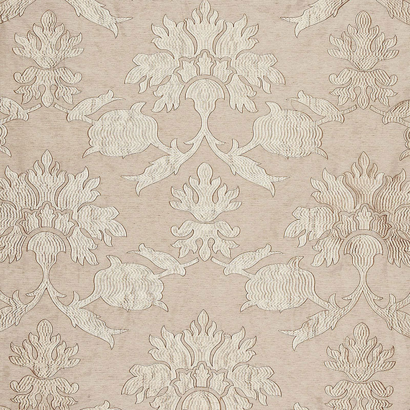 Roussillon Embroidery | Greige
