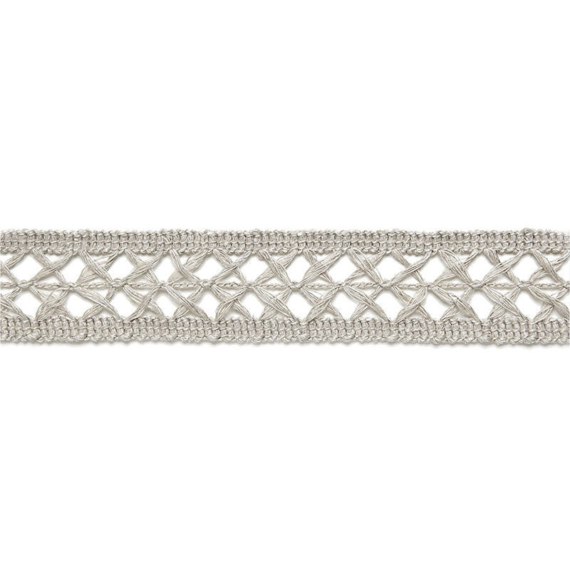 TRECCIA IN LINO NICOLE | GRIGIO