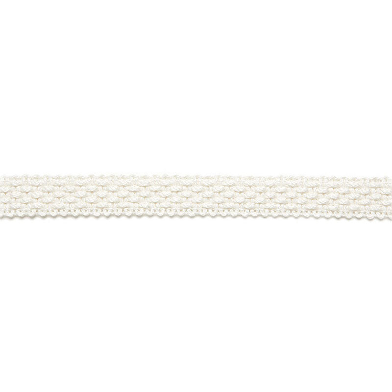 TRECCIA IN LINO BERTRAND | BIANCO