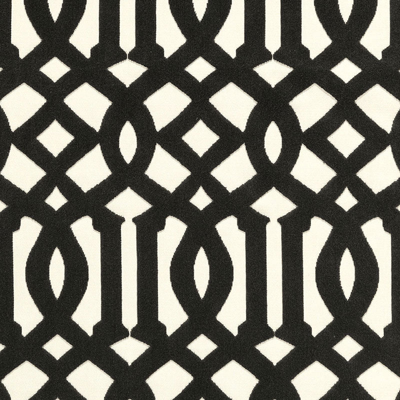 IMPERIAL TRELLIS VELVET | Noir