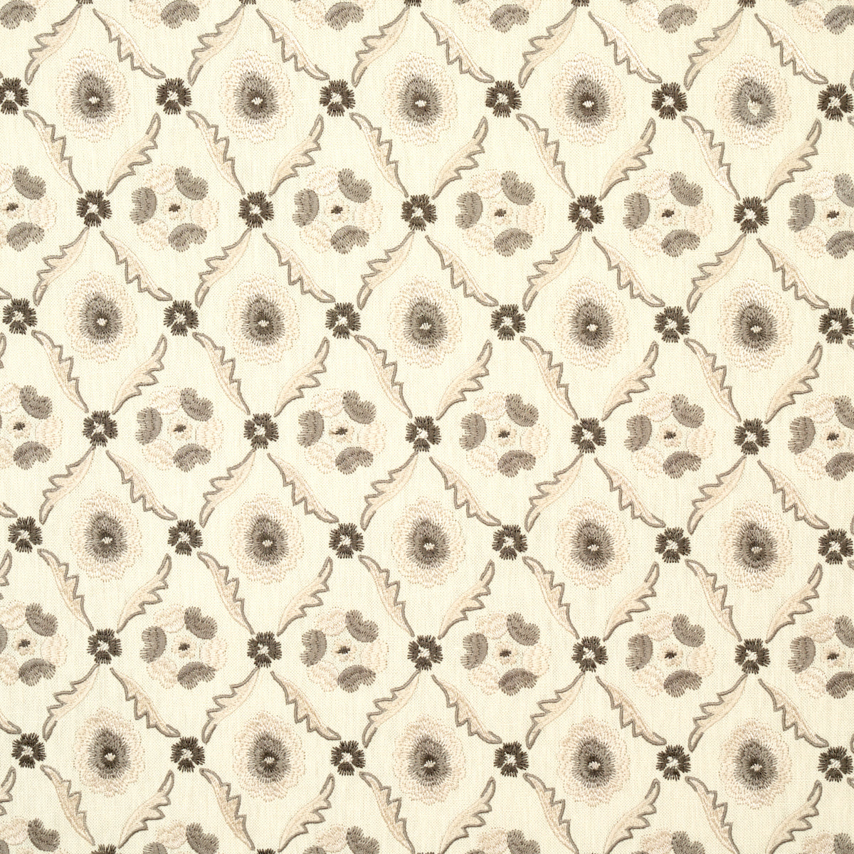 Claremont Embroidery | Grisaille