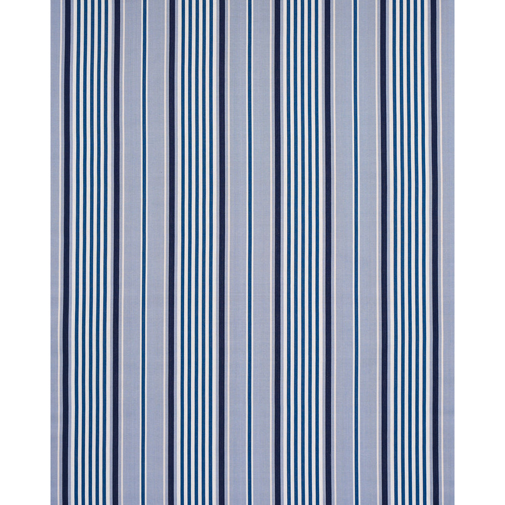 RIGHE DI COTONE MINZER | BLU