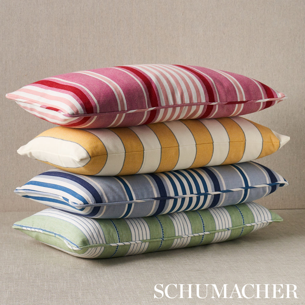 RIGHE DI COTONE MINZER | BLU