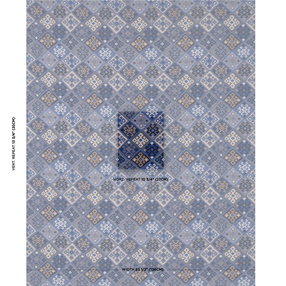 TESSUTO KILIM | BLU