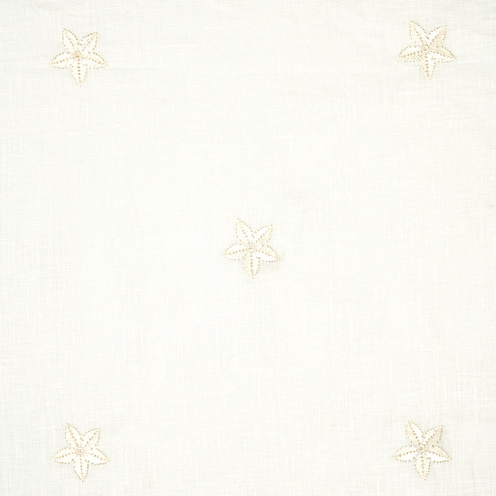 Vincenzo Embroidered Sheer | Ivory