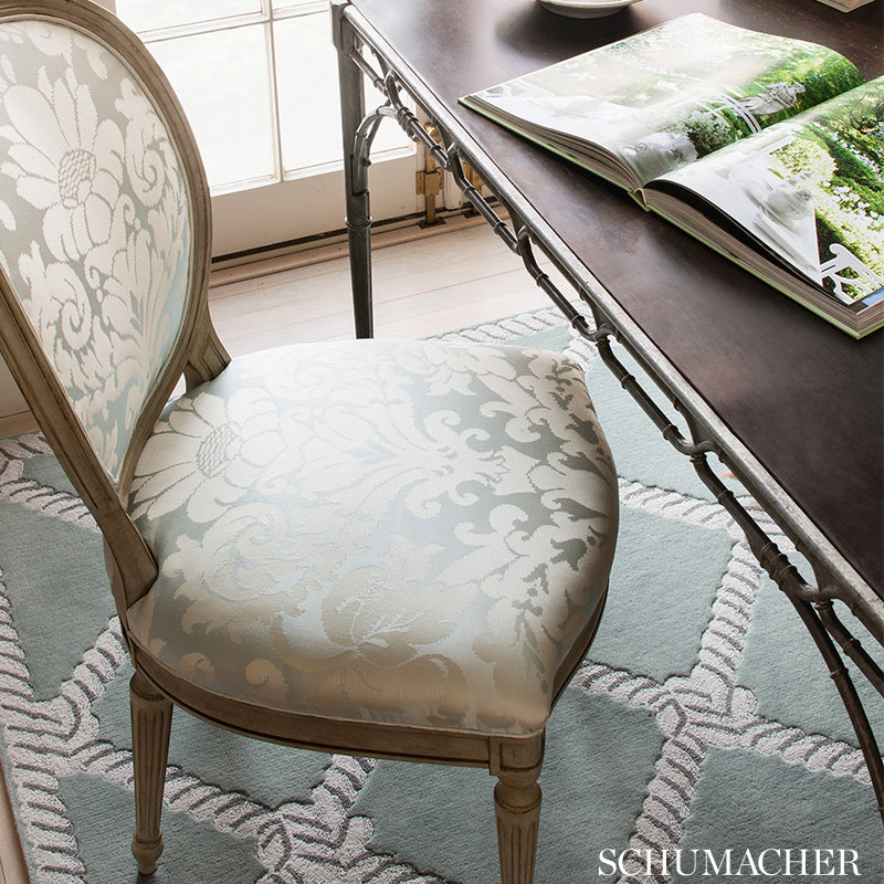 CHATEAU SILK DAMASK | Ciel