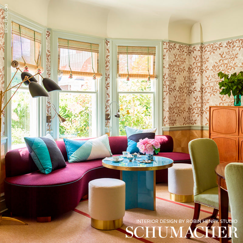 PANNELLO CUBISTA IN SETA | PAVONE