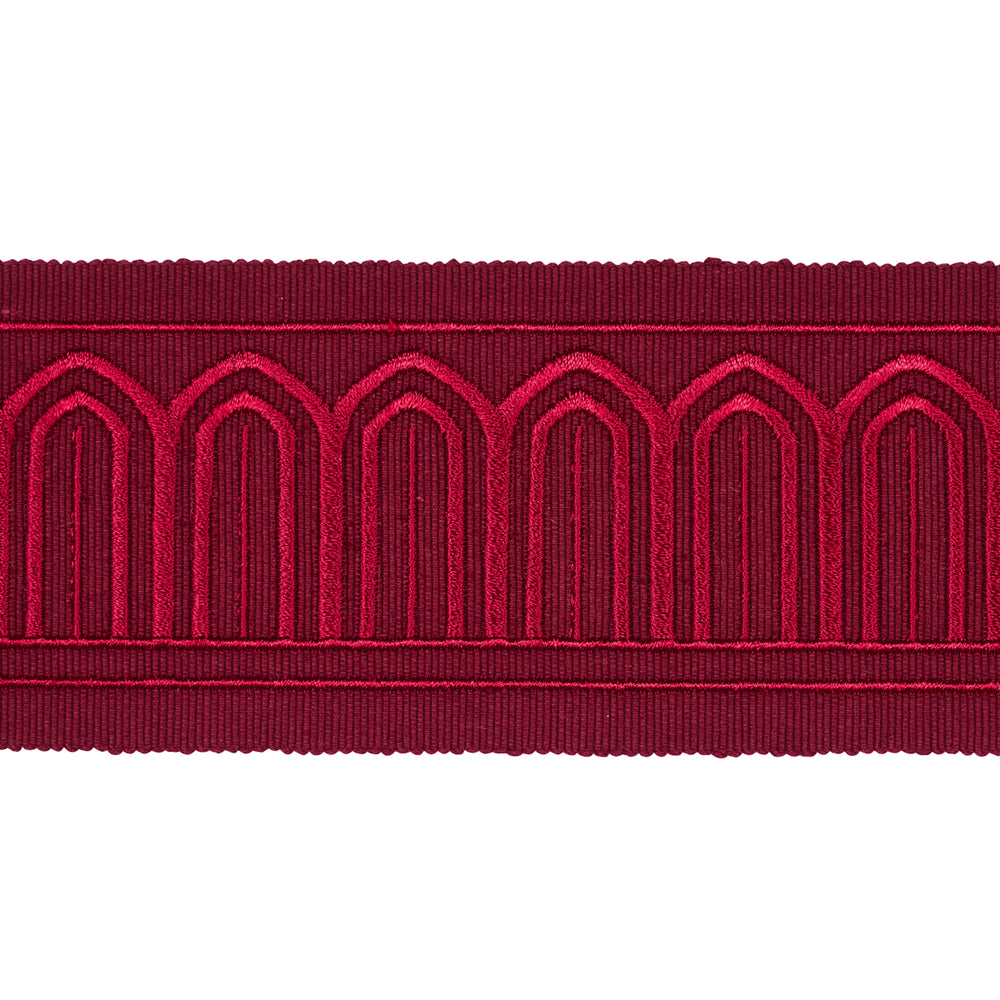 ARCHES EMBROIDERED TAPE MEDIUM | Red