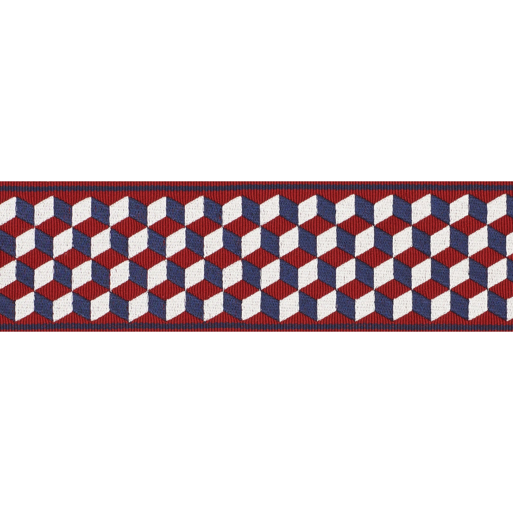 NASTRO BLOCCHI TUMBLING | ROSSO E BLU