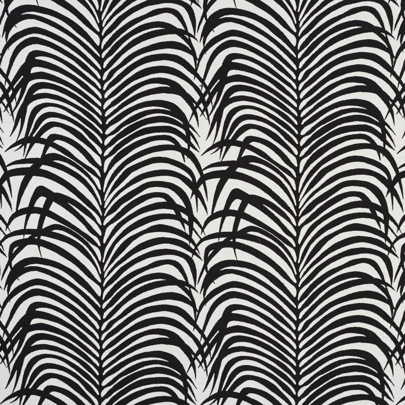 ZEBRA PALM INDOOR/OUTDOOR | BLACK