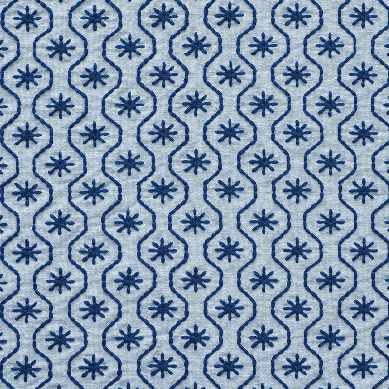 GIGI EMBROIDERY | Blue