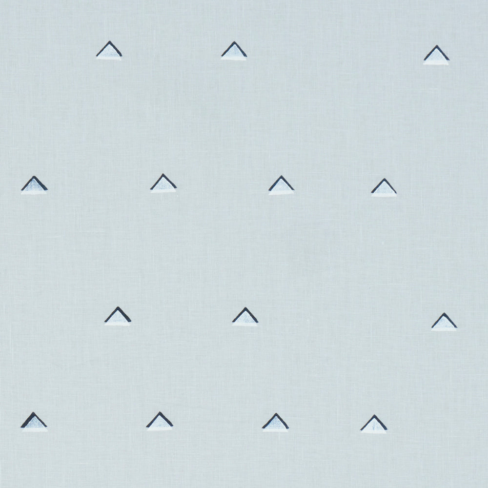 OVERLAPPING TRIANGLES | Navy And White On Sky