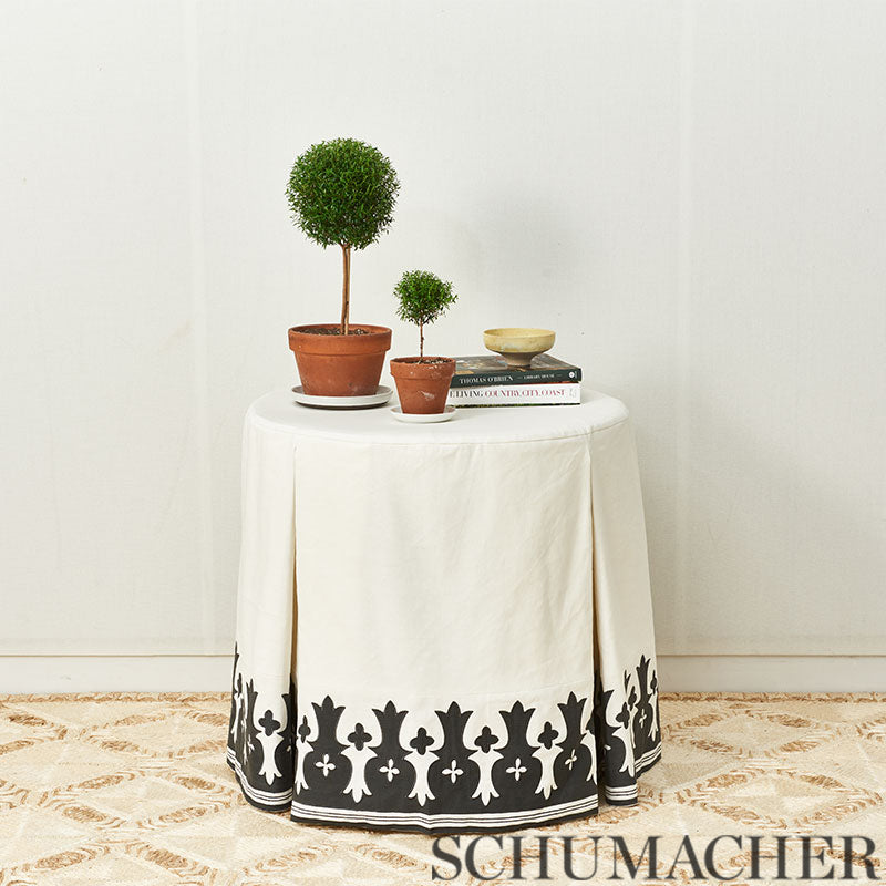 BERGAMA APPLIQUÉ | White & Ivory