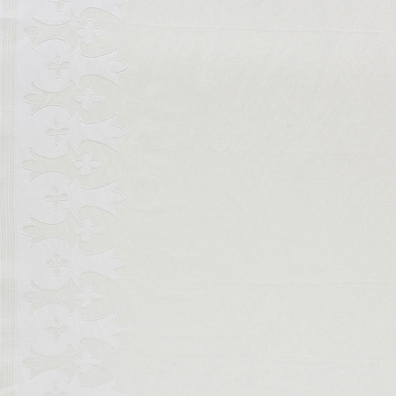 BERGAMA APPLIQUÉ | White & Ivory
