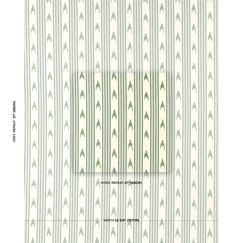 SANTA BARBARA IKAT | Leaf Green