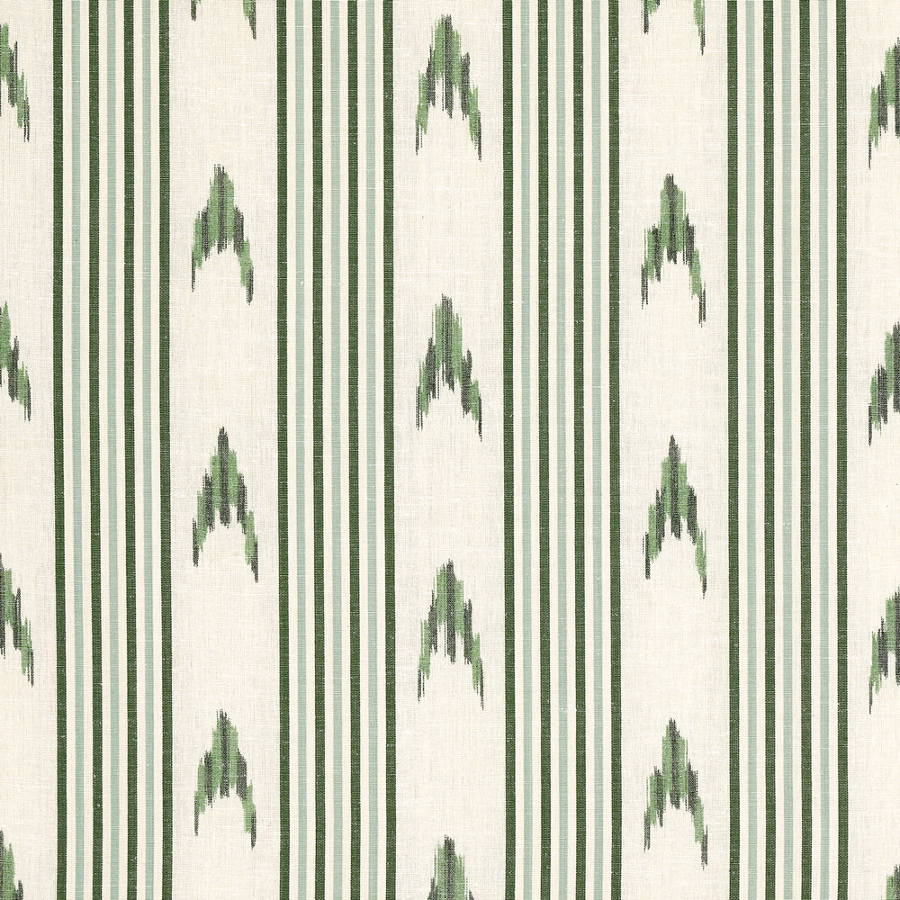 SANTA BARBARA IKAT | Leaf Green