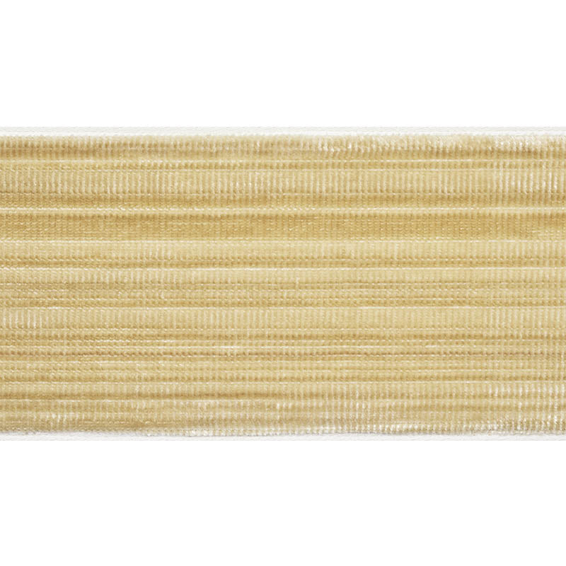 GASPARD VELVET TAPE WIDE | Gold