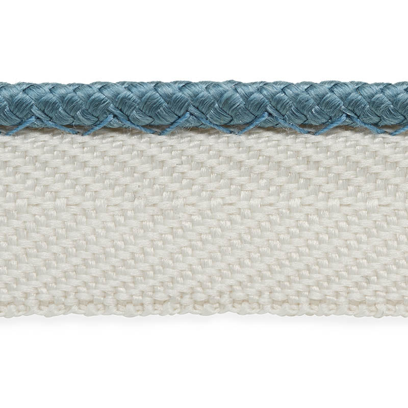 GUSTAVE SILK LIP CORD NARROW | Cadet