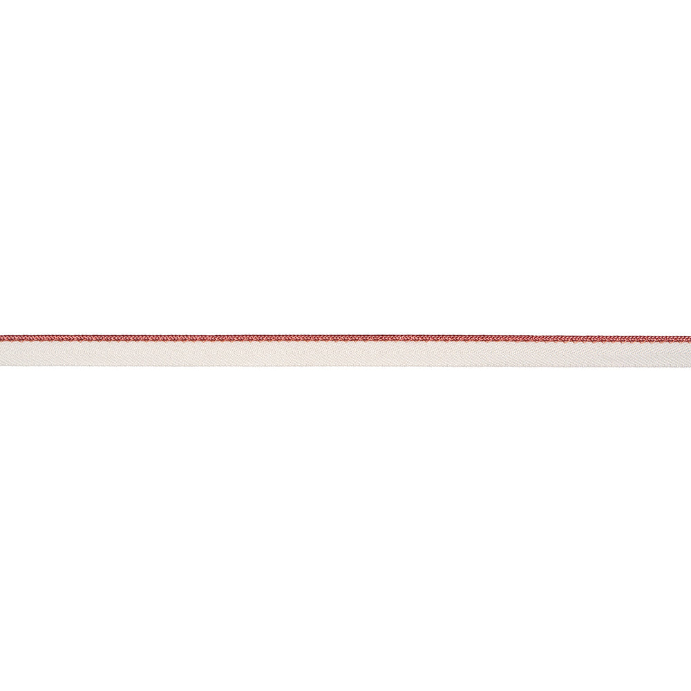 GUSTAVE SILK LIP CORD NARROW | Coral