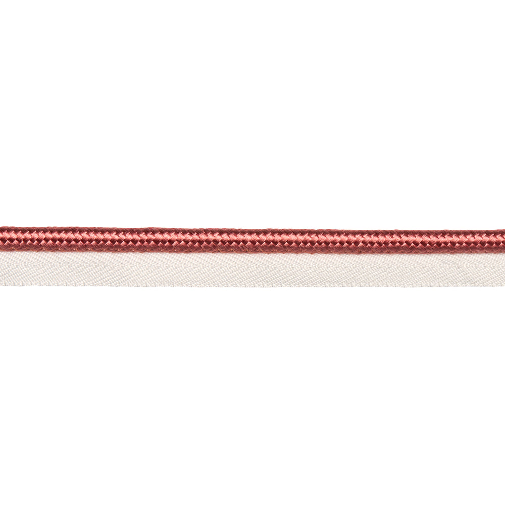 GUSTAVE SILK LIP CORD WIDE | Coral