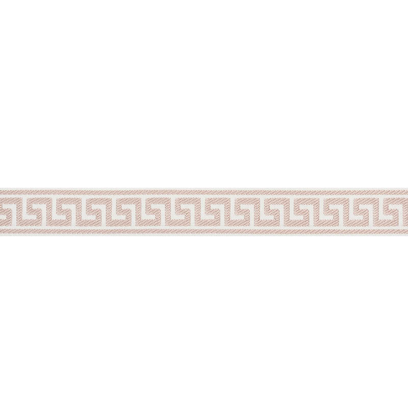 ETIENNE SILK GREEK KEY NARROW | Blush