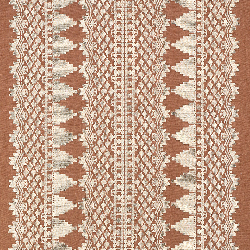 Wentworth Embroidery | Rust