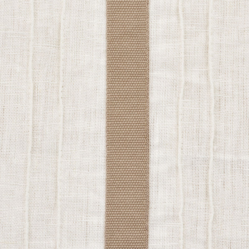 STRIPE APPLIQUÉ SHEER | Tan