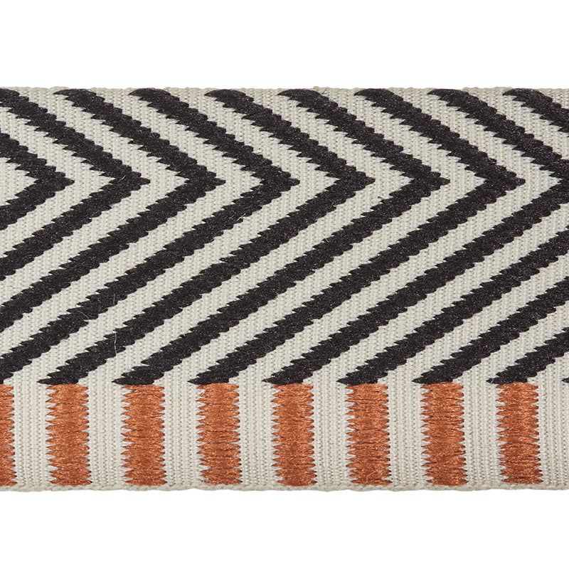 NASTRO IN TWILL CHEVRON | NERO