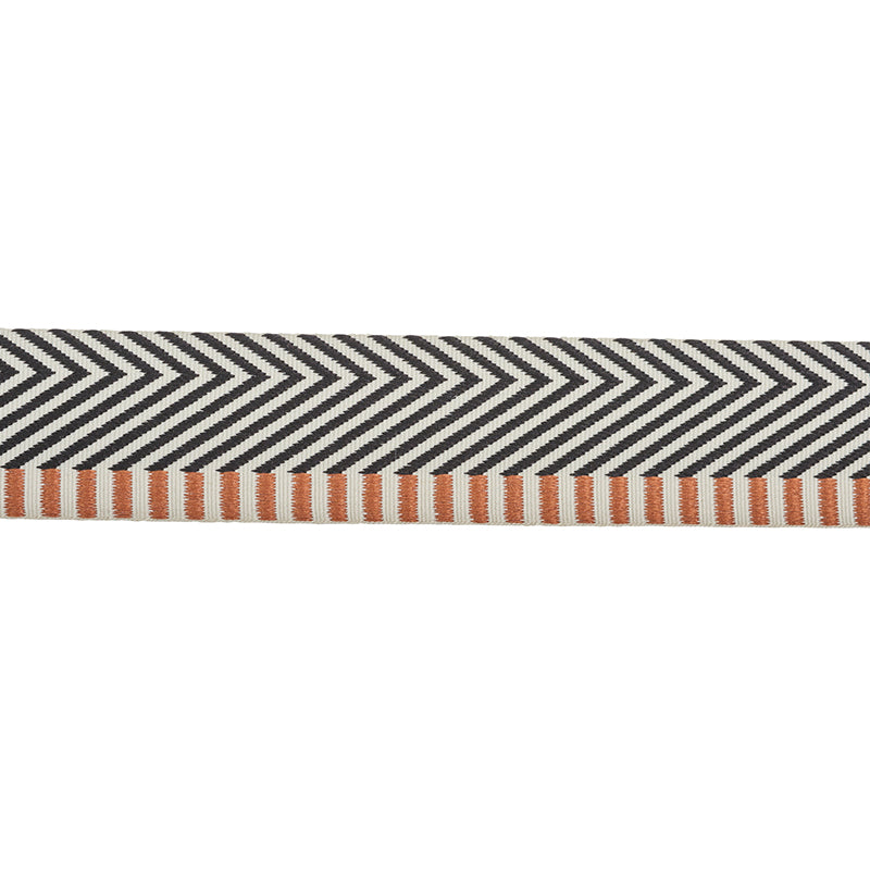 NASTRO IN TWILL CHEVRON | NERO
