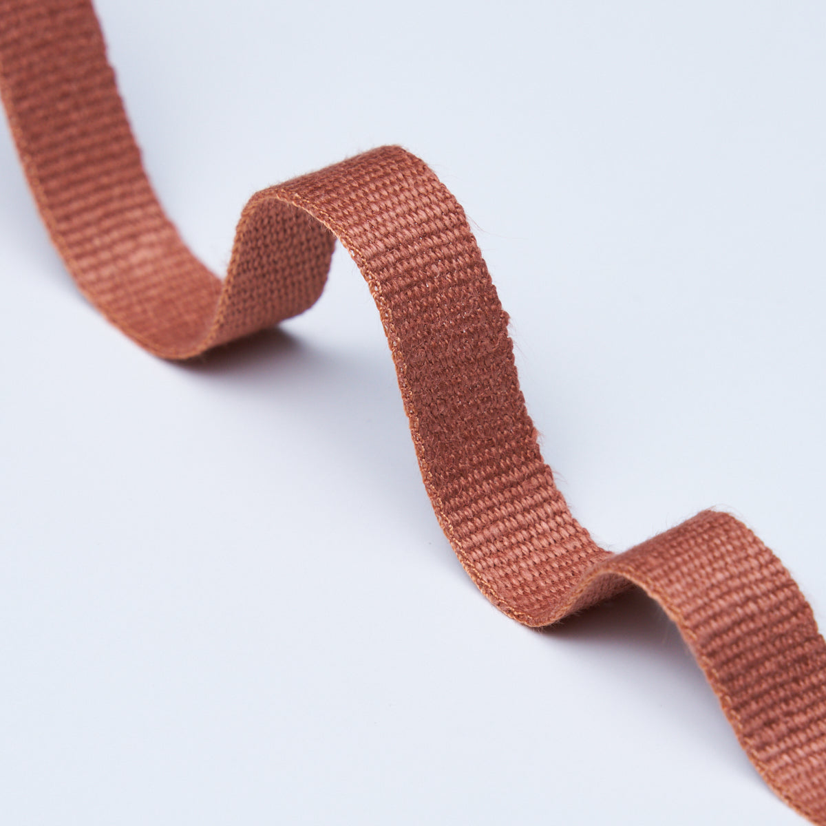 MATHIAS LINEN TAPE NARROW | Terracotta