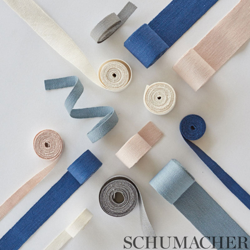 MATHIAS LINEN TAPE MEDIUM | Indigo