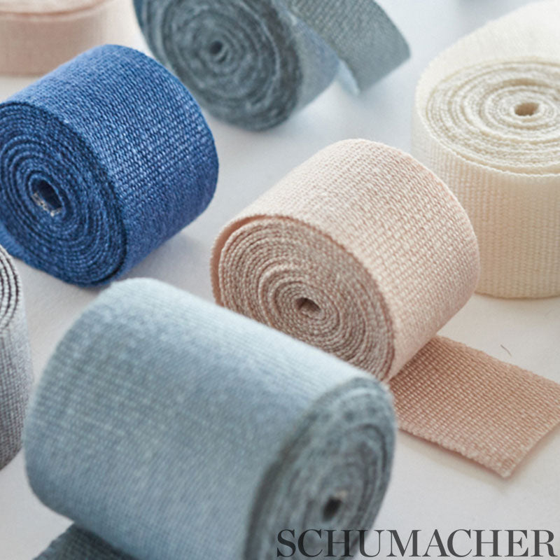 MATHIAS LINEN TAPE MEDIUM | Indigo