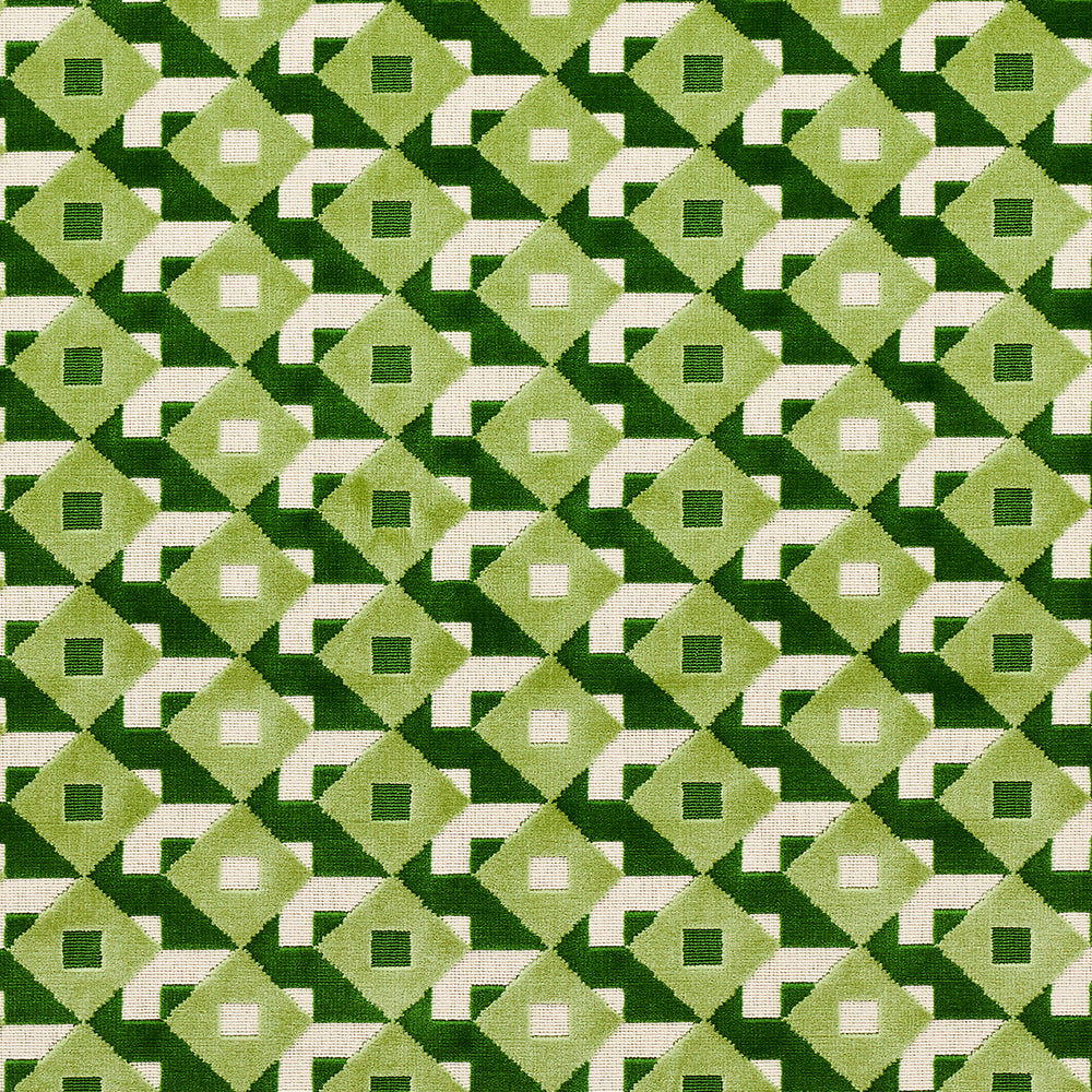 DAZZLE SHIP VELVET | Verdant