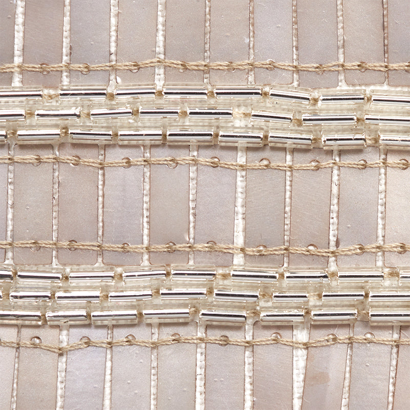 NASTRO CON PERLINE TRENTO | PLATINO