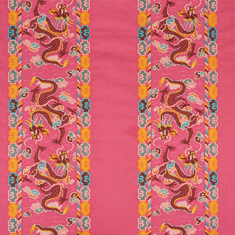 RICAMO DRAGO LOTAN | ROSA