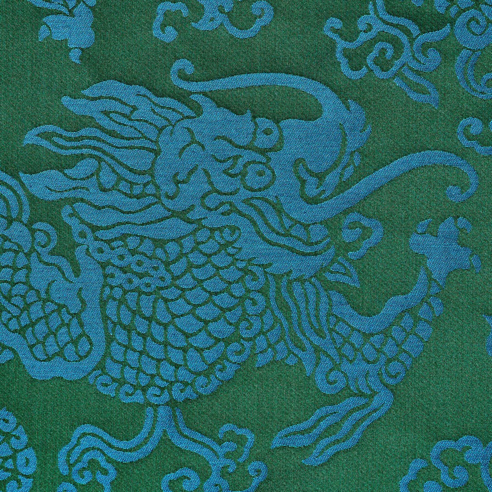 RUAN DRAGON DAMASK | Emerald