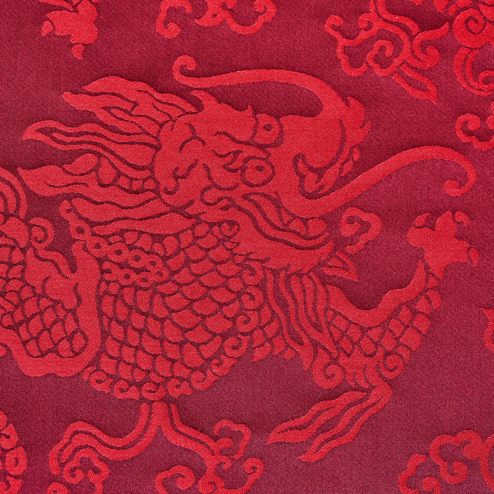RUAN DRAGON DAMASK | Garnet