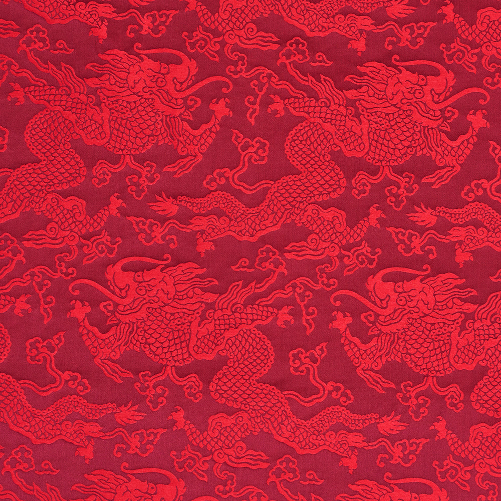 RUAN DRAGON DAMASK | Garnet