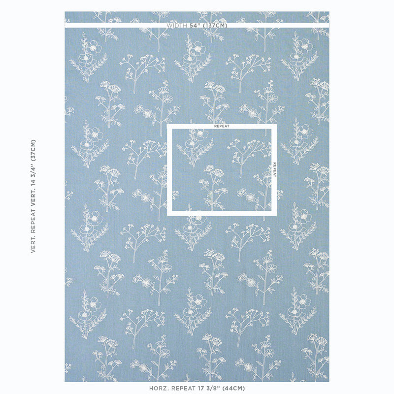 RICAMO LISBETH | BLU