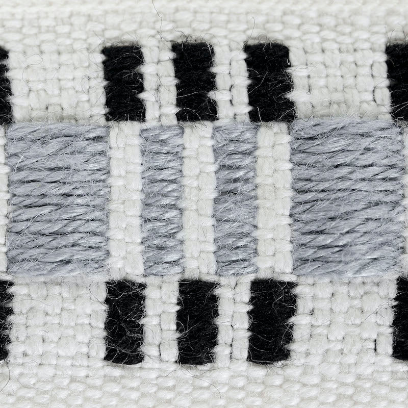 NASTRO CARMO STRETTO | ARGENTO E NERO