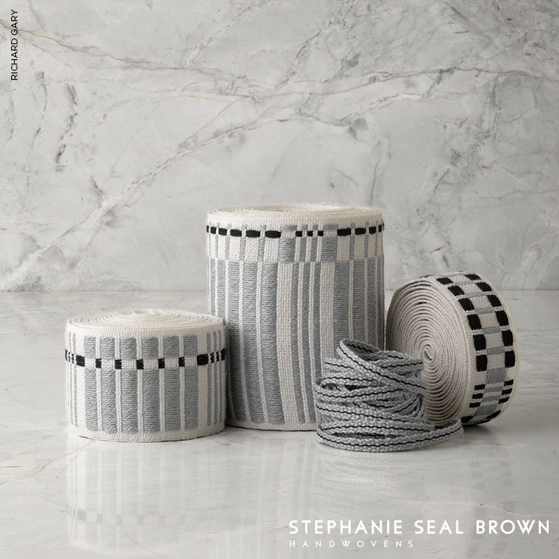 NASTRO CARMO STRETTO | ARGENTO E NERO