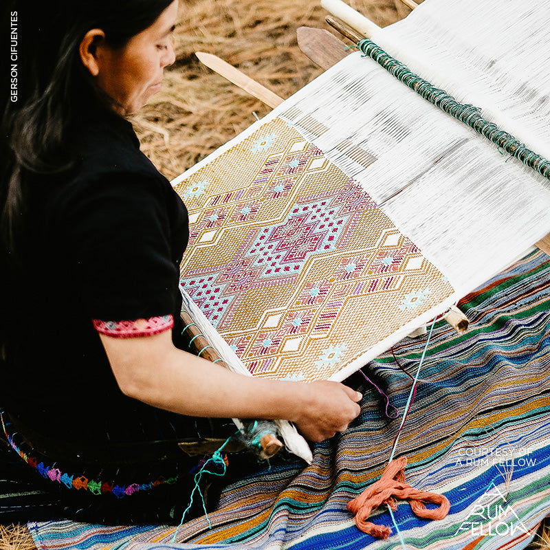 KAYA BROCCATO TESSUTO A MANO | MOSTAZA