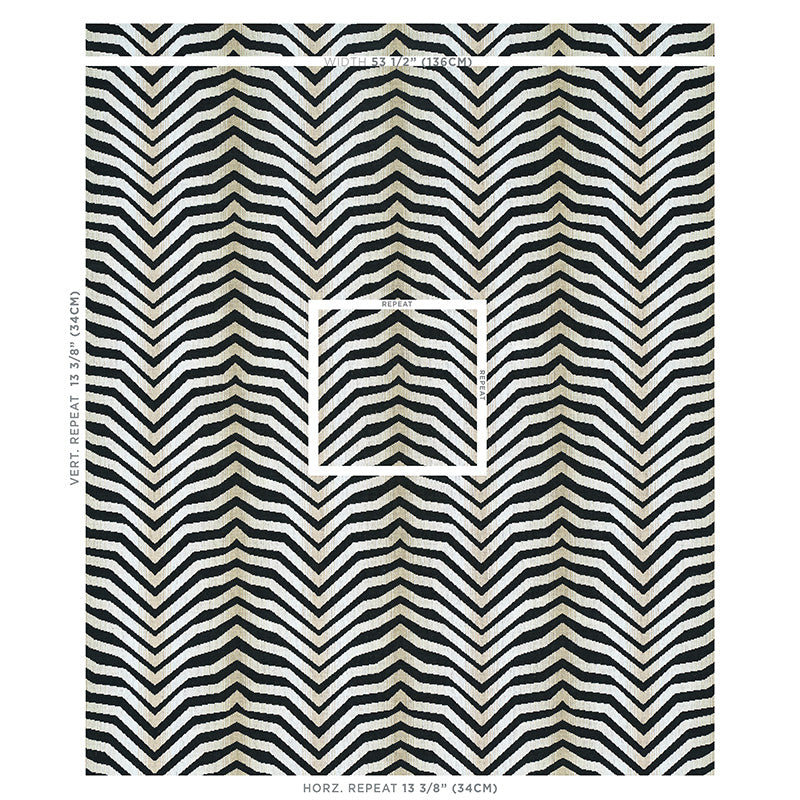 ARCURE ÉPINGLÉ | ZEBRA NERA
