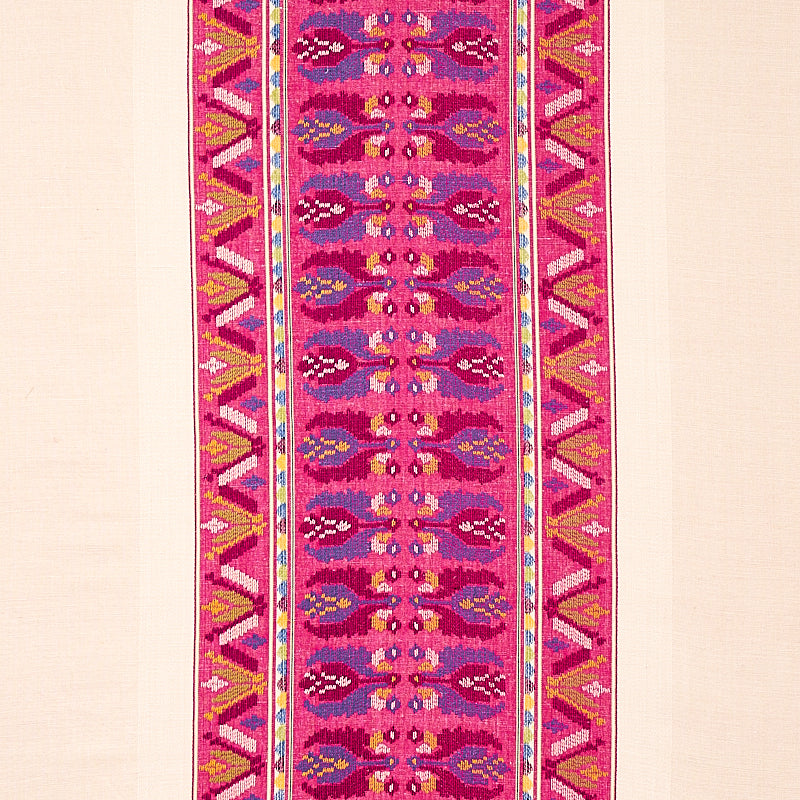 RICAMO RIGHE SANDOR | MAGENTA