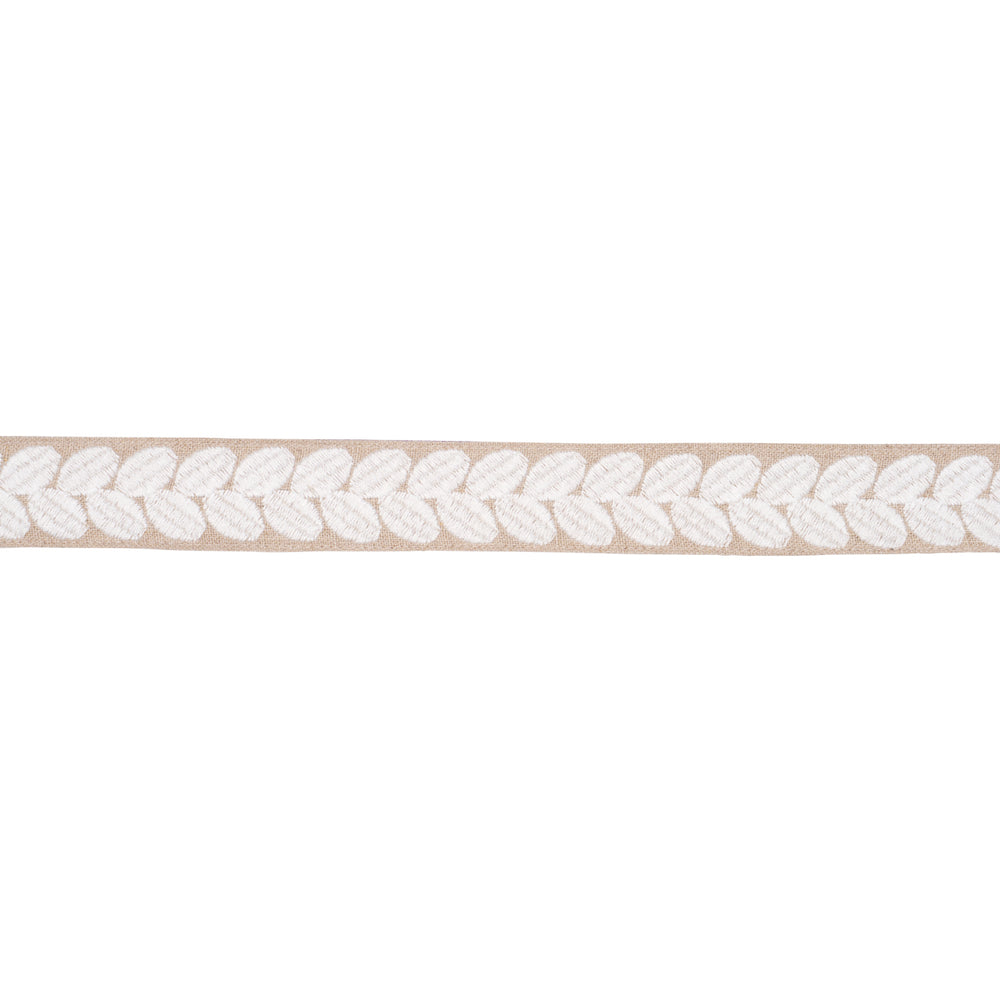 BERKELEY TAPE NARROW | Ivory On Natural