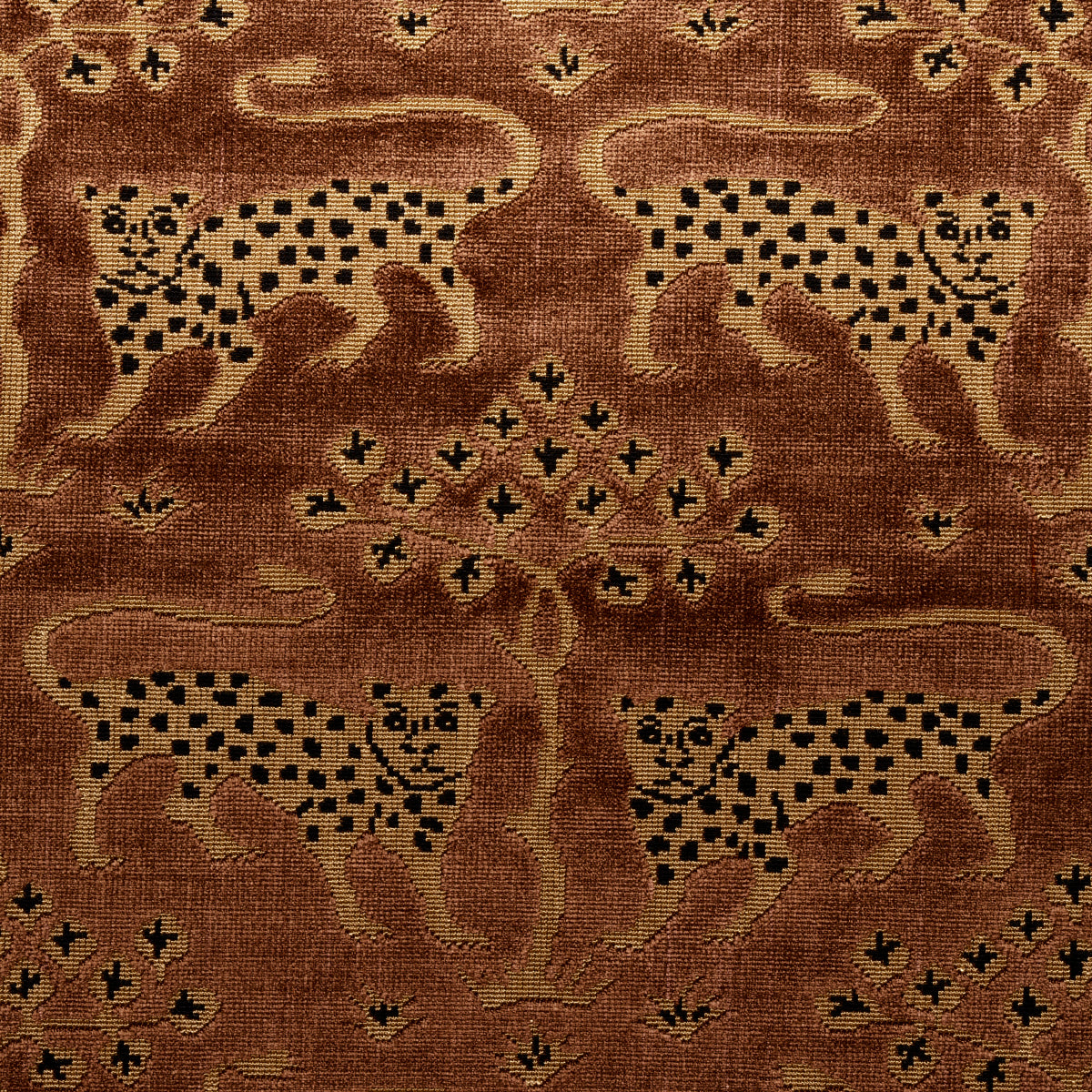 VELLUTO LEOPARDATO DEL BOSCO | SEPPIA
