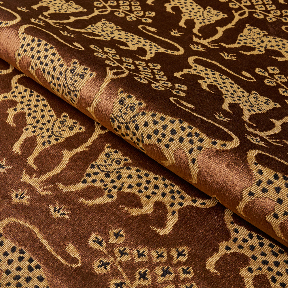 VELLUTO LEOPARDATO DEL BOSCO | SEPPIA