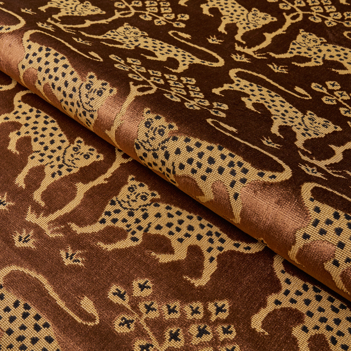 VELLUTO LEOPARDATO DEL BOSCO | SEPPIA